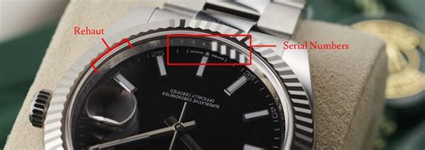 rehaut rolex meaning|rolex rehaut serial number.